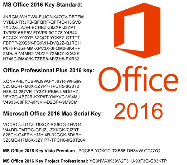 how to activate office 2016 for mac with product key